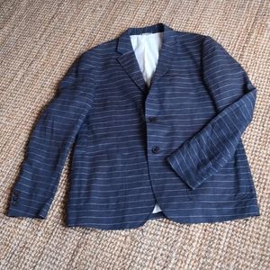 Men's Frank & Oak linen blazer